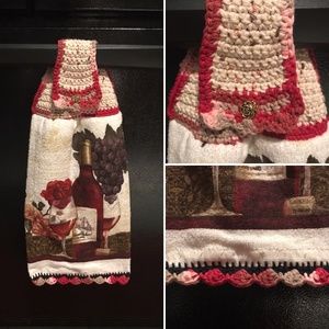 Crochet Kitchen Towel Decor